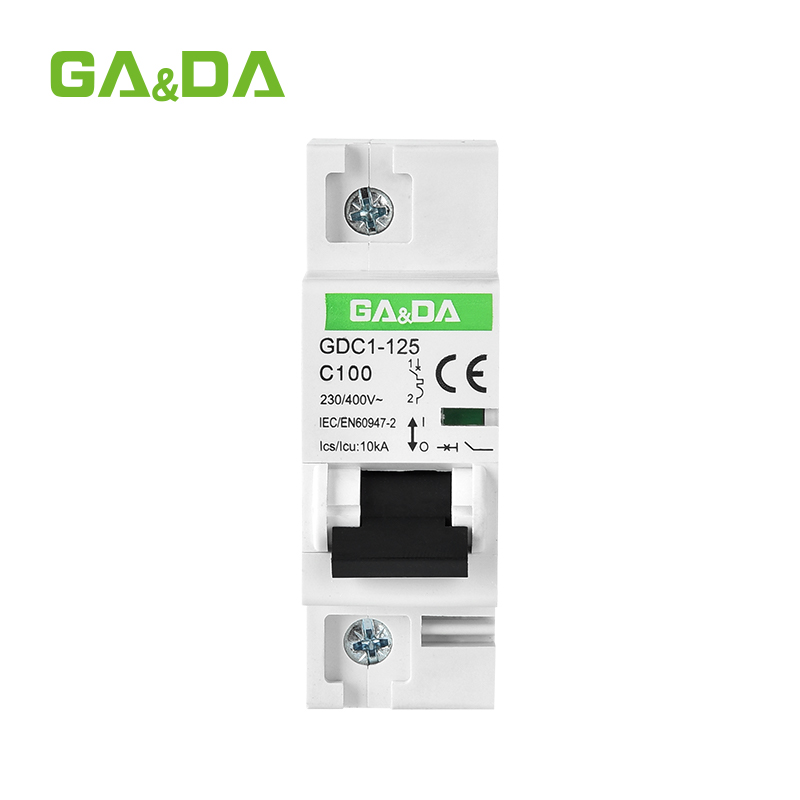 GDC1-125 AC Miniature Circuit Breaker 1P/2P/3P/4P