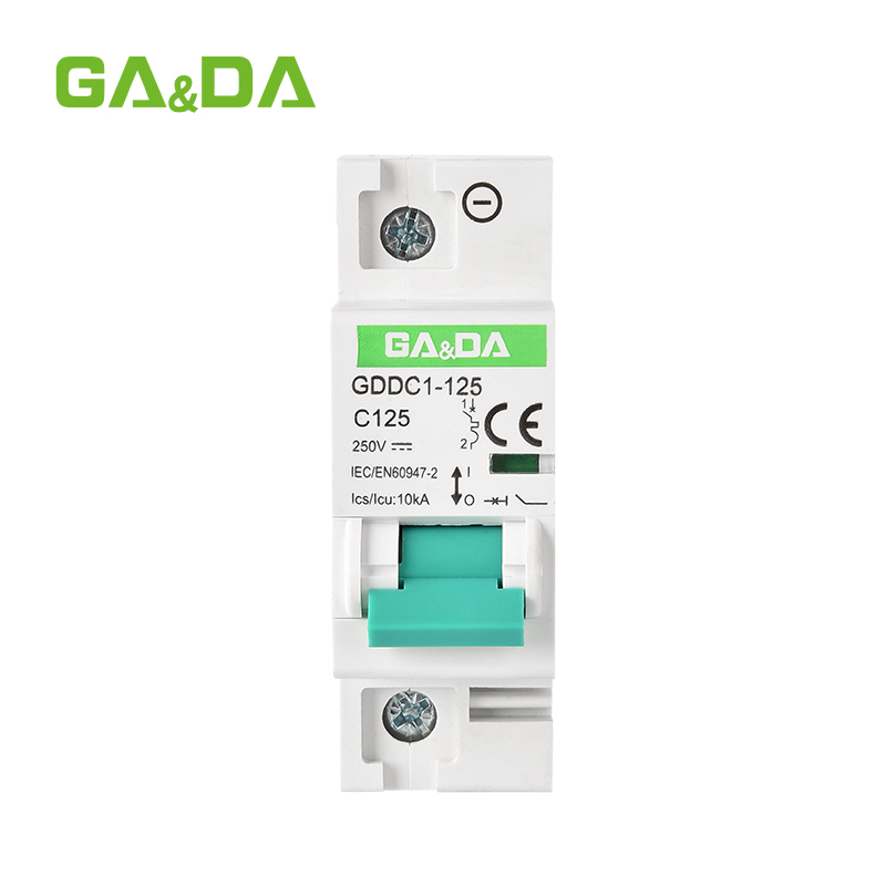 GDDC1-125 DC Miniature Circuit Breaker 1P/2P/3P/4P