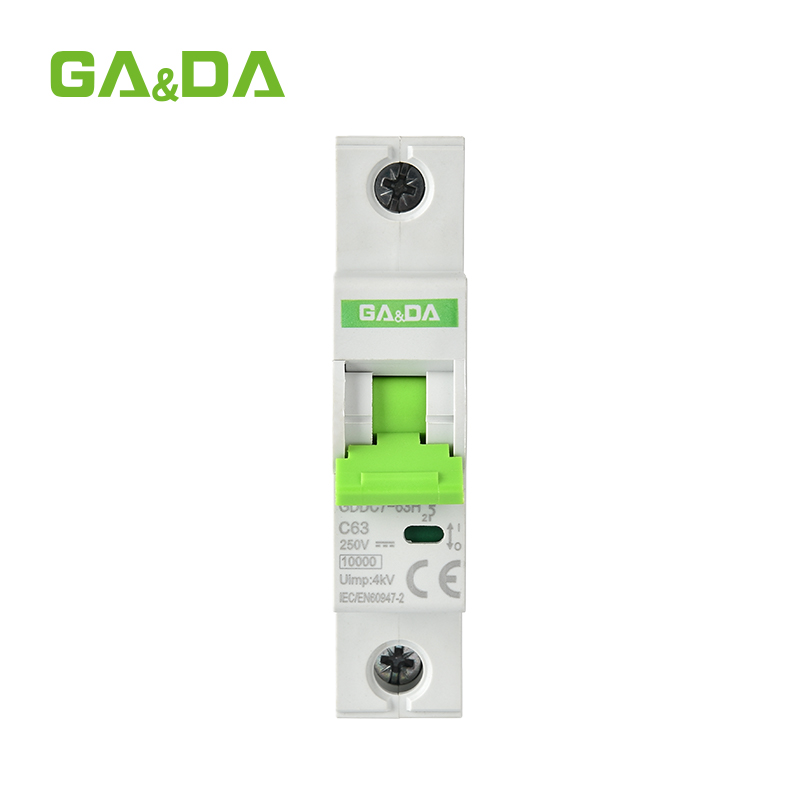 GDDC7-63 DC Miniature Circuit Breaker 1P/2P/3P/4P
