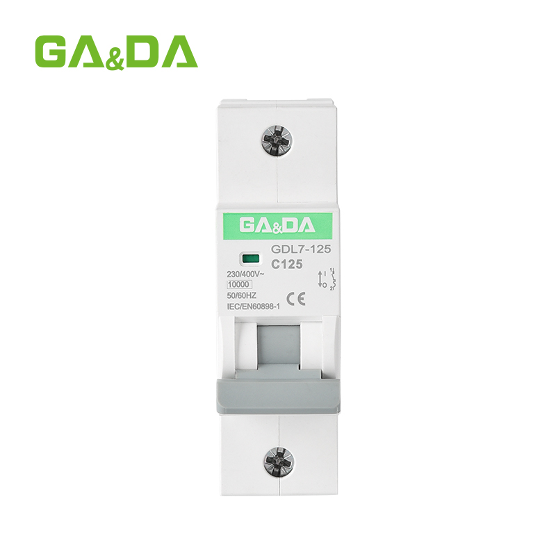 GDL7-125 AC Miniature Circuit Breaker 1P/2P/3P/4P
