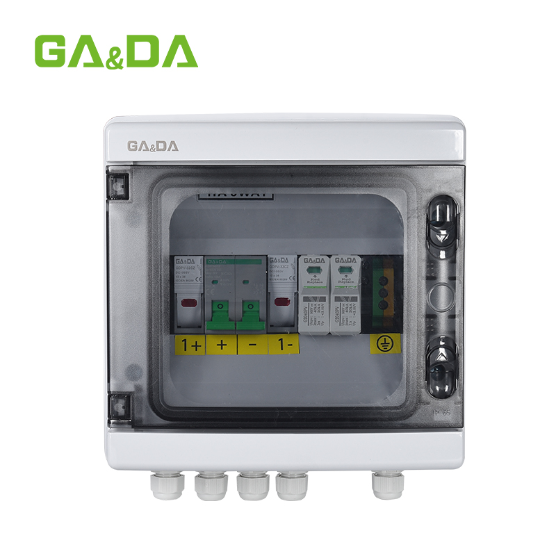 GDS-PV1-1-DC500V/100V PV Combiner Box ( Plastic )