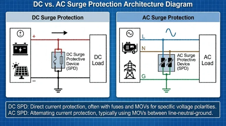 DC vs AC Surge Protection: What Electrical Engineers Need to Know