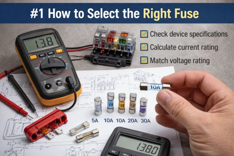 How to Select the Right Fuse Guide Fuse Types Ratings and Tips