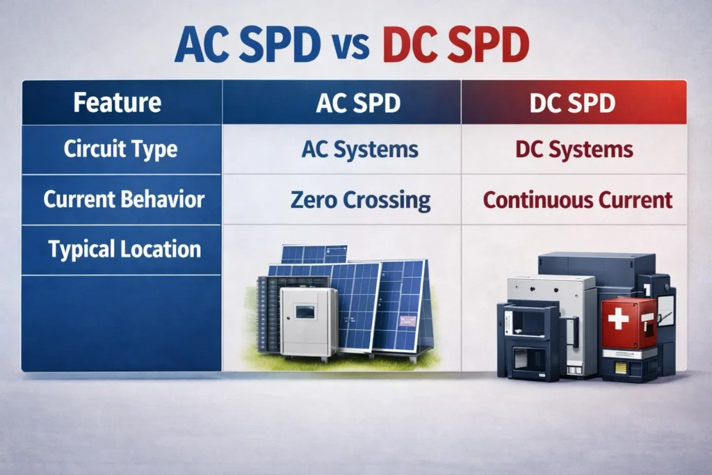 ac spd vs dc spd selection chart