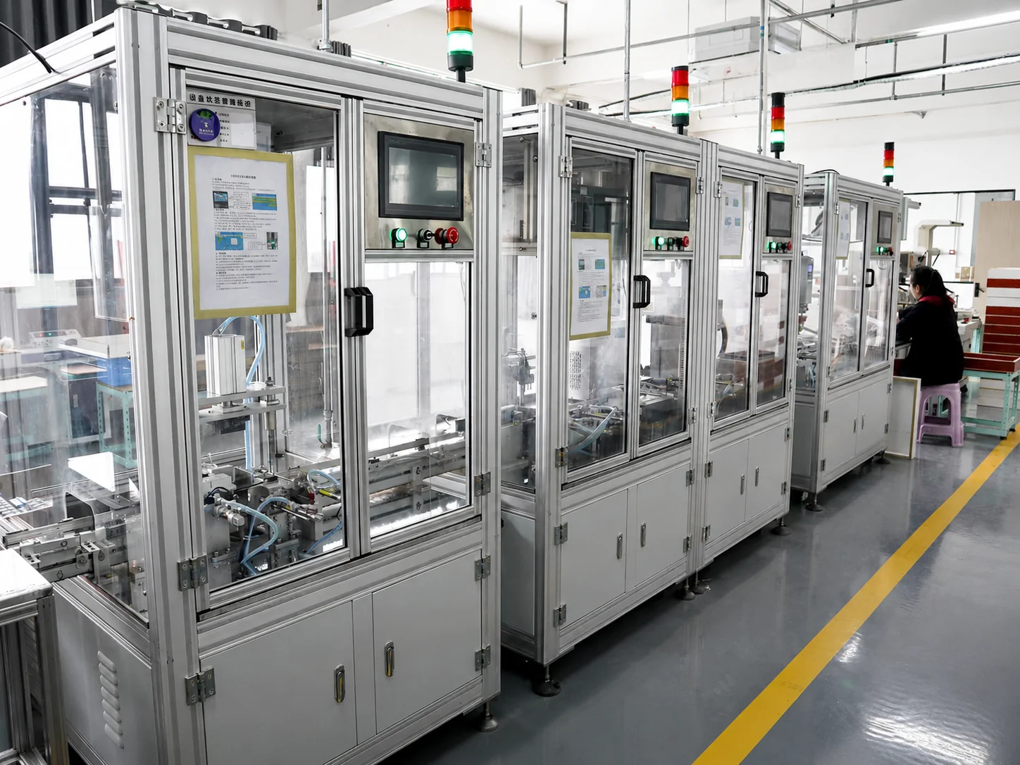 GA&DA automated production line for circuit breakers and electrical protection products