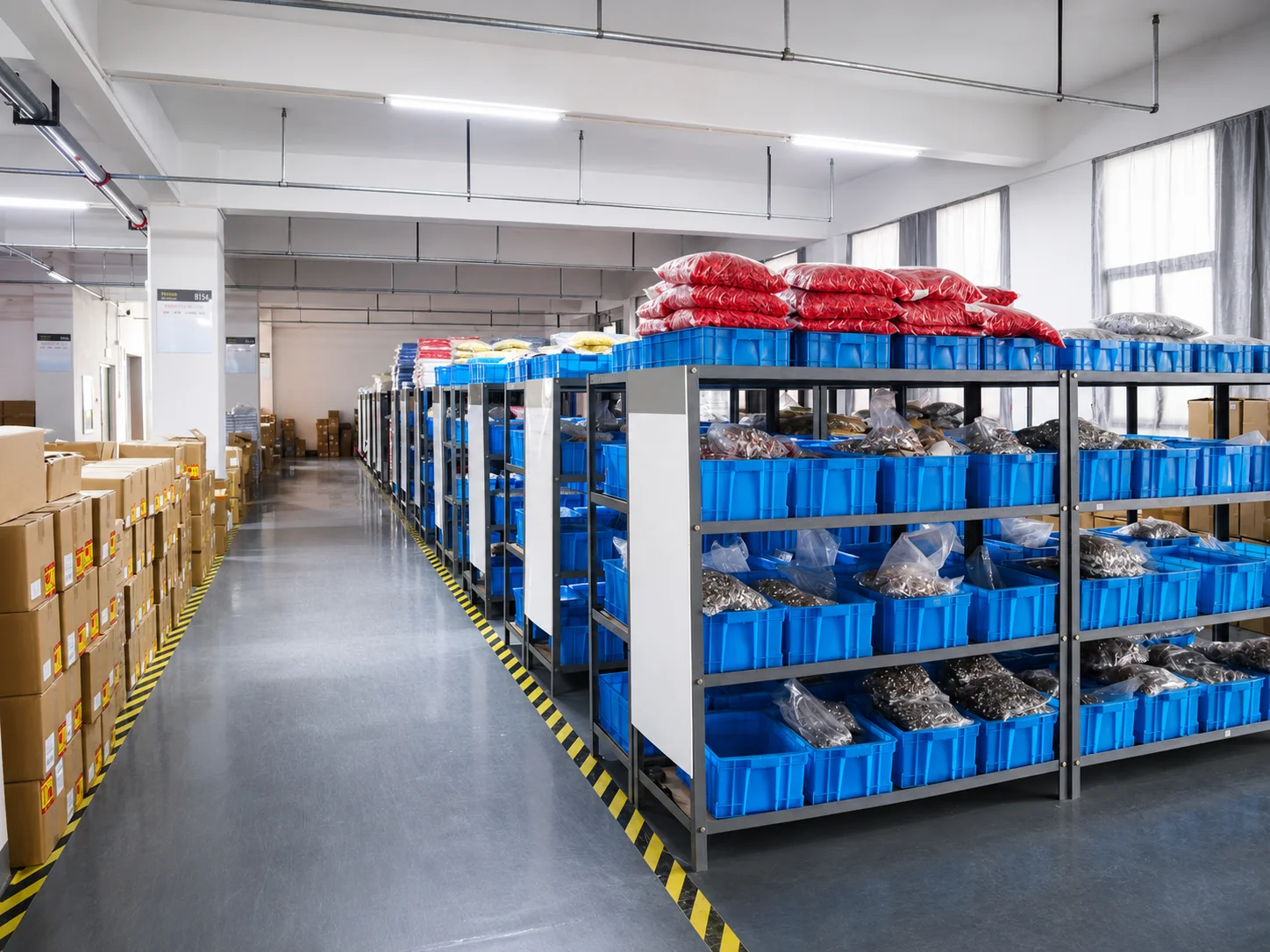 GA&DA warehouse inventory management for electrical components