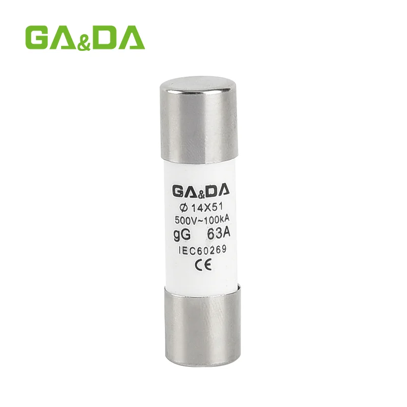 GA&DA RO16 63A 14x51mm Cylindrical Fuse Link