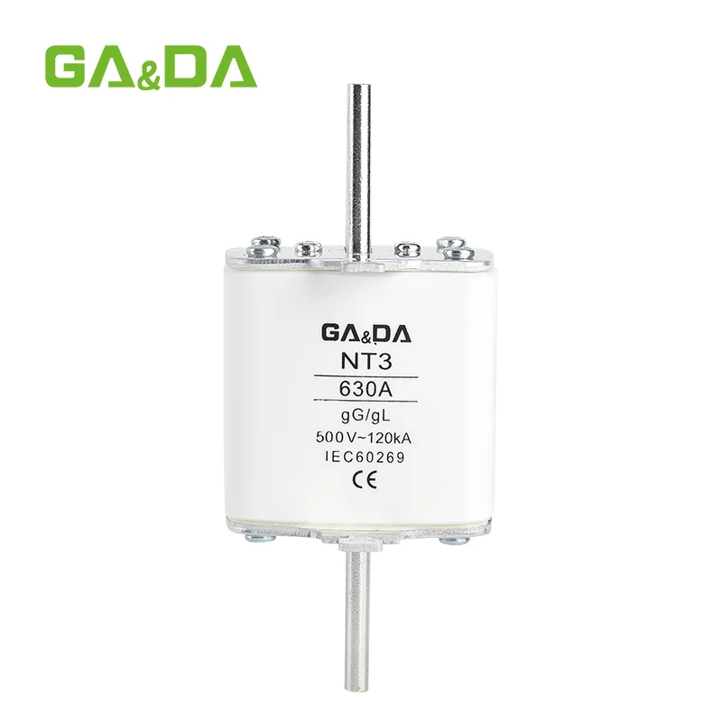 GA&DA NT3 630A Low Voltage Fuse Link 500V IEC 60269