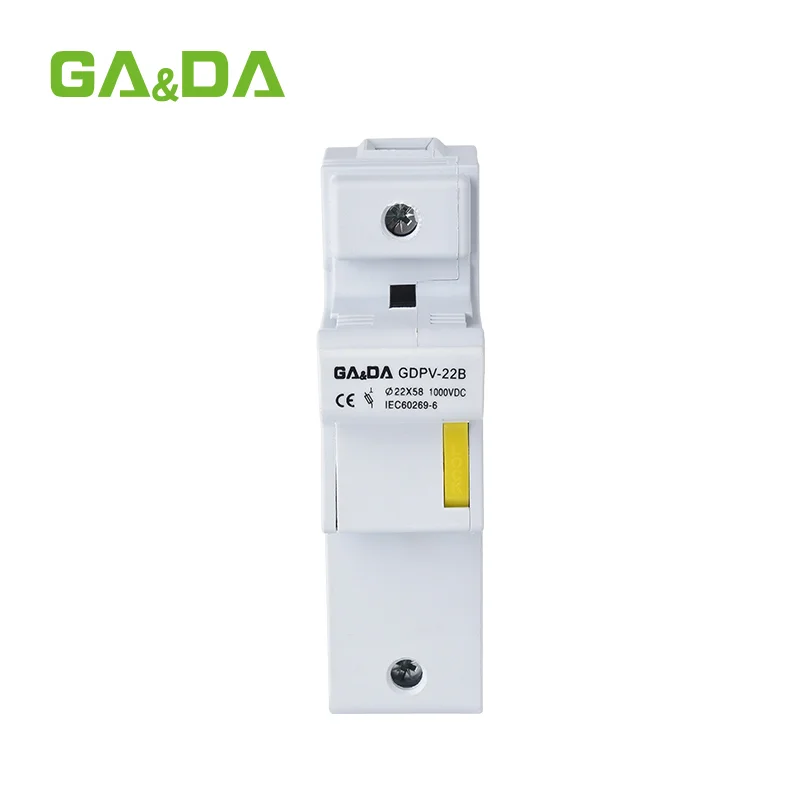 GA&DA GDPV-22B 50A 1500V DC Fuse Base
