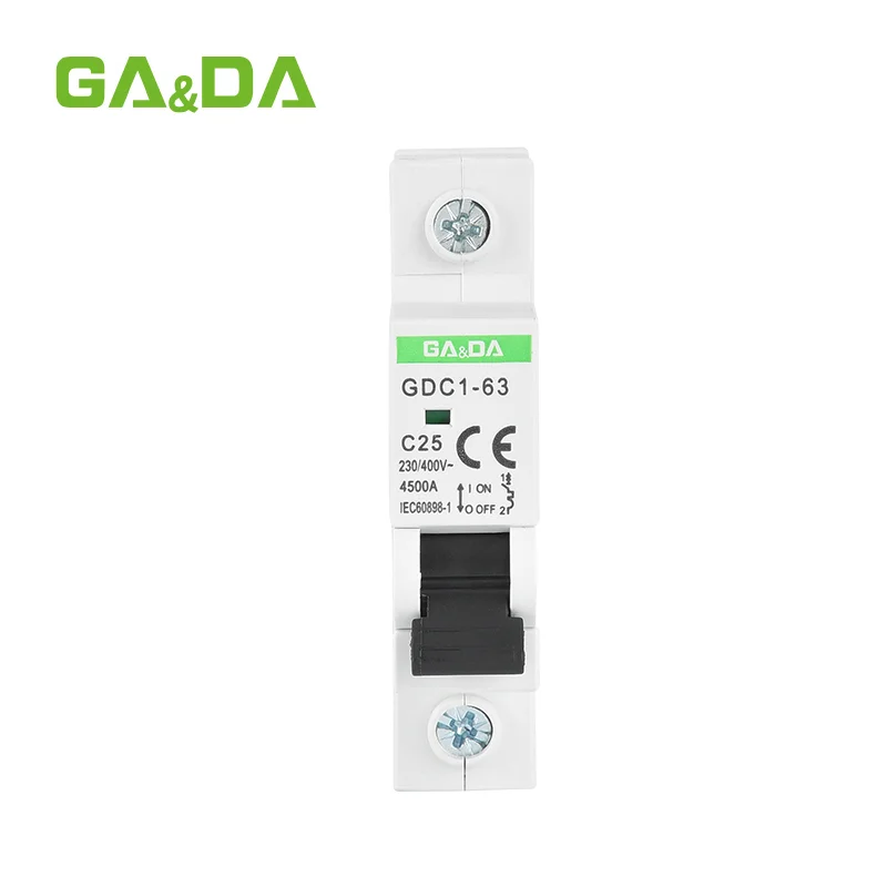 GA&DA GDC1-63 63A AC Miniature Circuit Breaker