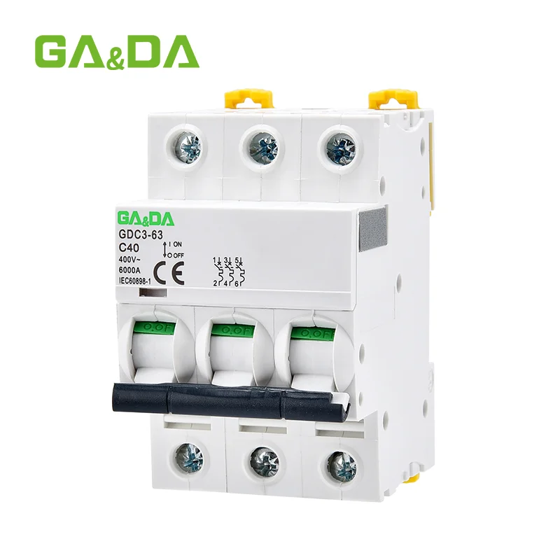 GA&DA GDC3 63 AC MCB