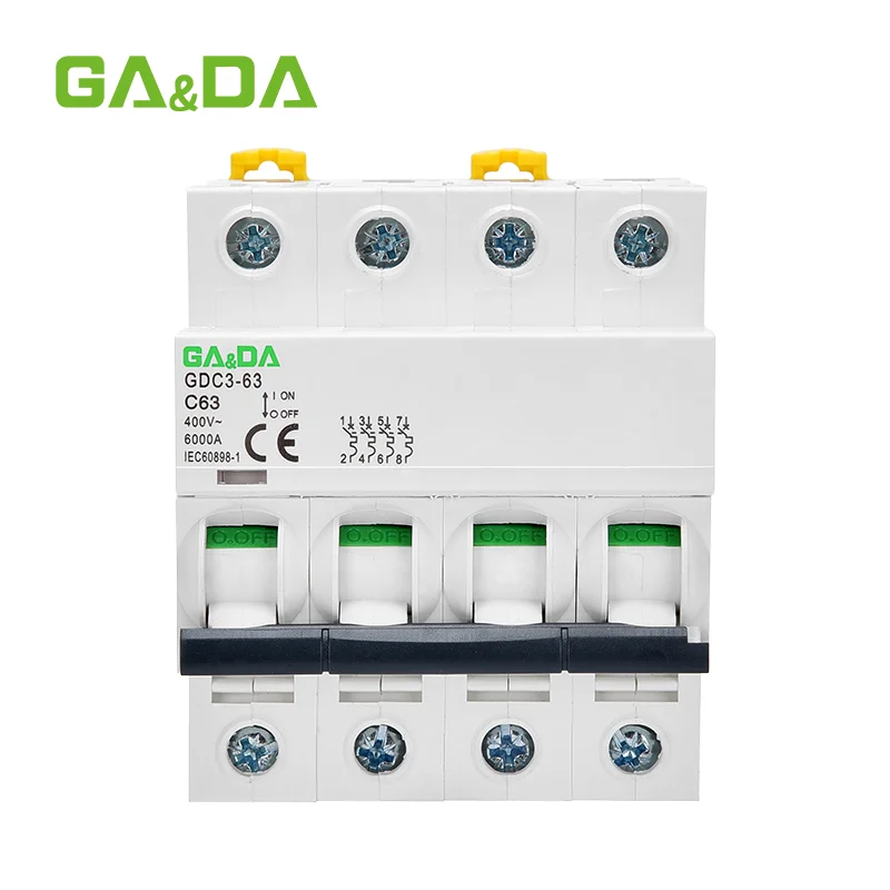 GA&DA GDC3 63 AC MCB