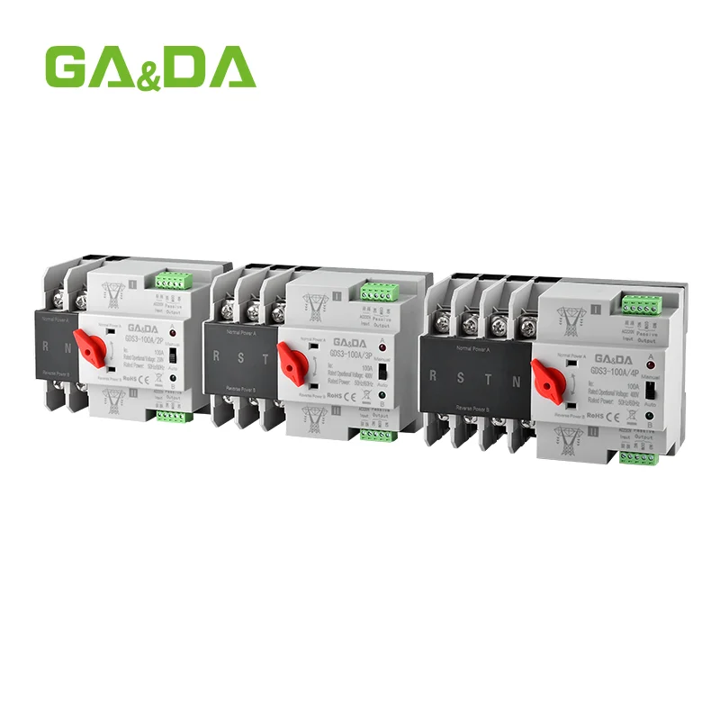 GA&DA GDS3 100A automatic transfer switch (2)