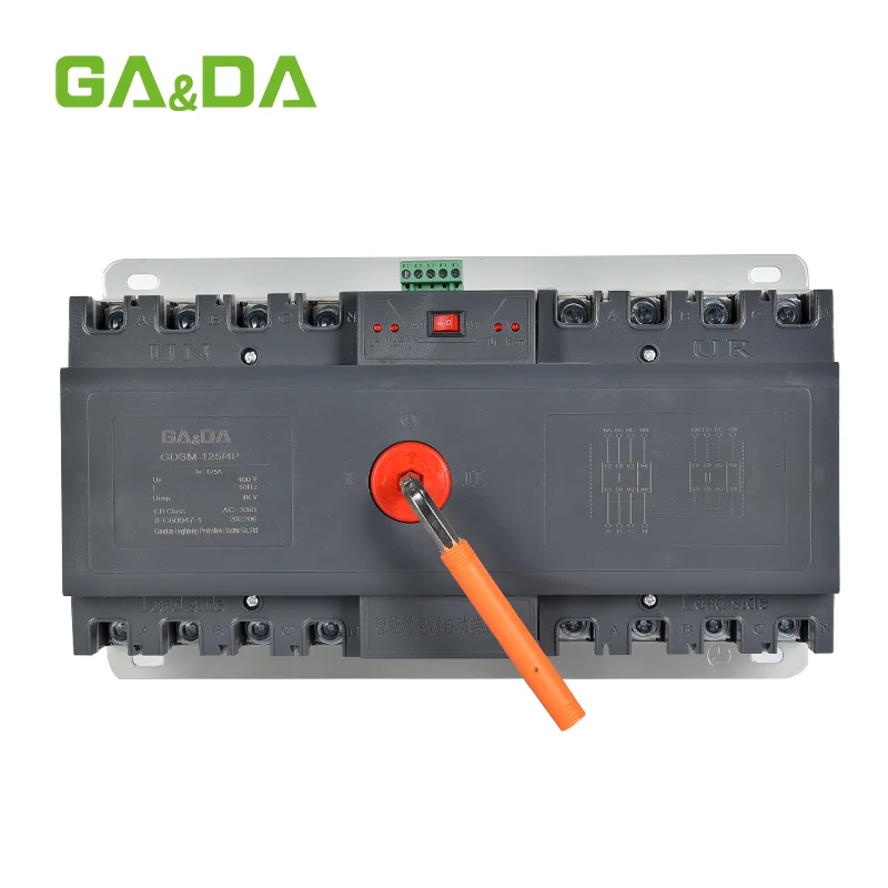 GA&DA GDSM 125 4P automatic transfer switch (1)