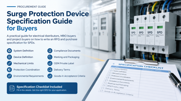 Surge Protection Device Specification Guide for Buyers
